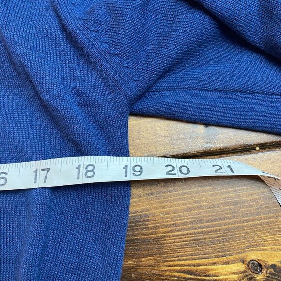 Tommy Hilfiger Girls blue black button up cardigan blue black size 18 - Picture 7 of 9